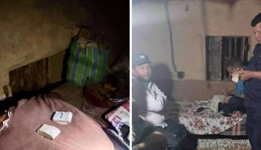 मतदातालाई पैसा बाँडिरहेका एमाले उम्मेदवार प्रहरीको नियन्त्रणमा