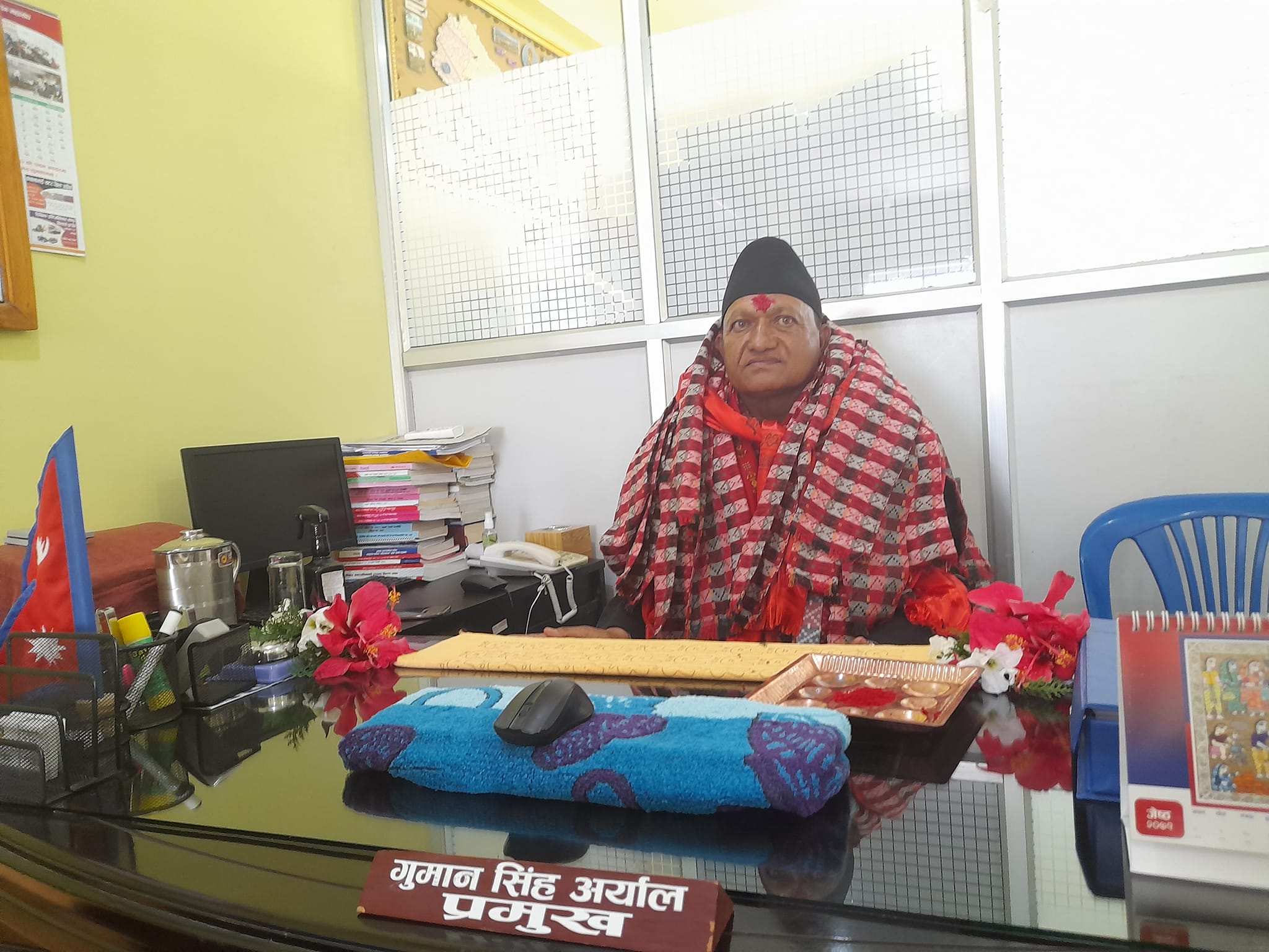 प्रधानपञ्चदेखि स्थानीय तह निर्वाचनसम्म सधैँ विजेता : गुमानसिंह अर्याल
