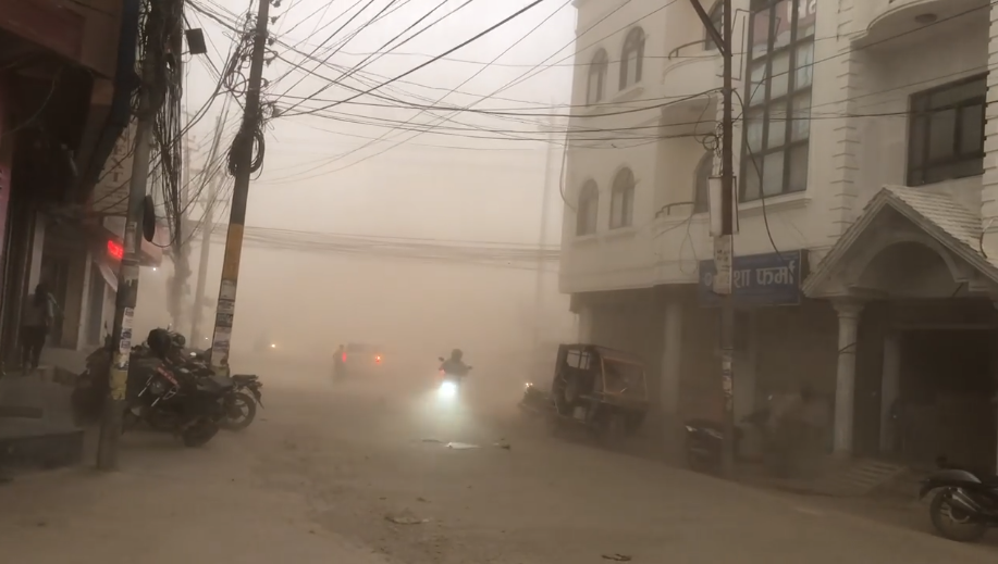 हावाहुरी र असिनापानीले बालीमा क्षति