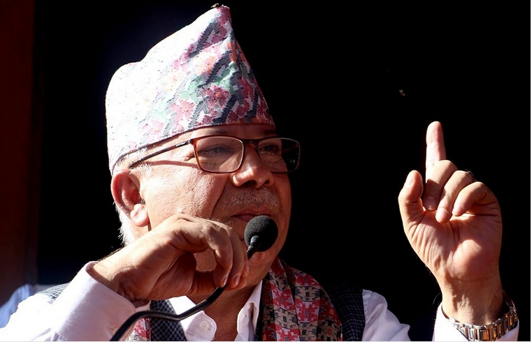 पुष्पलालवाट दिक्षित भएर नेकपा एस निमार्ण गरेका हौं : माधव नेपाल