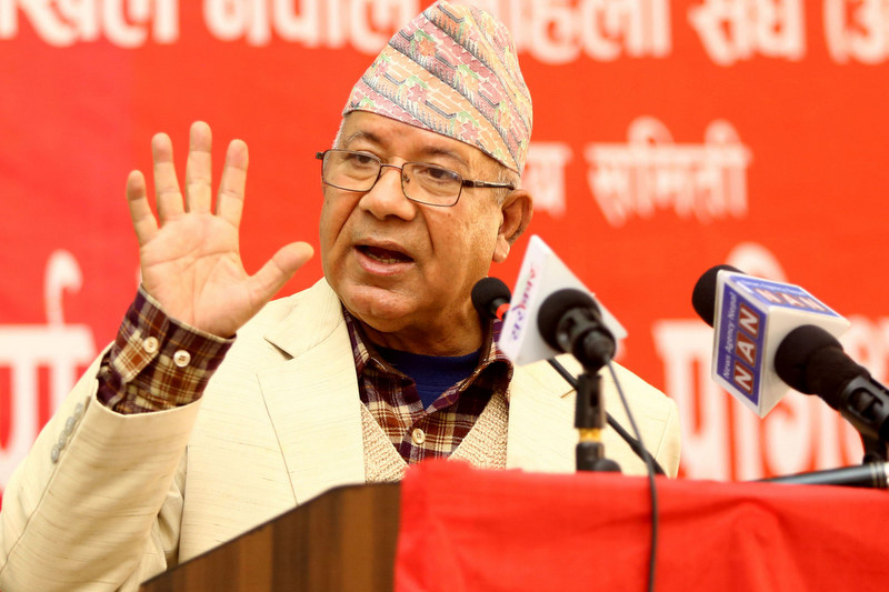 बालेनसँग हामी सहकार्य गर्न तत्पर छौँ: अध्यक्ष नेपाल