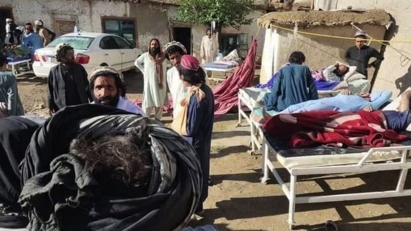 अफगानिस्तान भूकम्प : न अस्पताल न उपचार, सामान्य घाइतेको पनि भइरहेछ मृत्यु