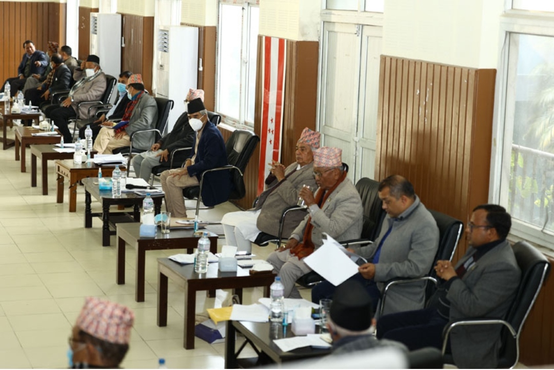 काँग्रेसको पदाधिकारी बैठक बस्दै