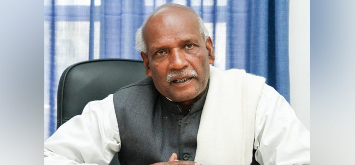 बिरगन्जमा राखेको पार्टीको बैठकमा जान असुरक्षा महसुस भयो : महेन्द्र राय