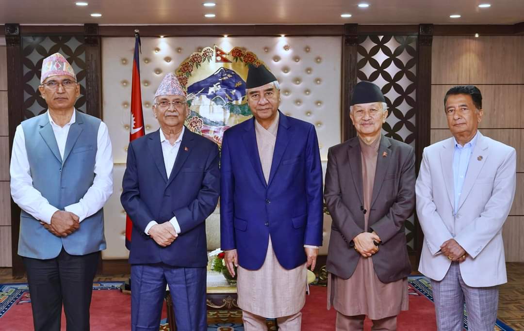 महत्वपूर्ण विषयमा छलफल नगरी प्रमुख प्रतिपक्षी दललाई निषेध गर्न खोजेकोमा देउवासँग ओलीको आपत्ति