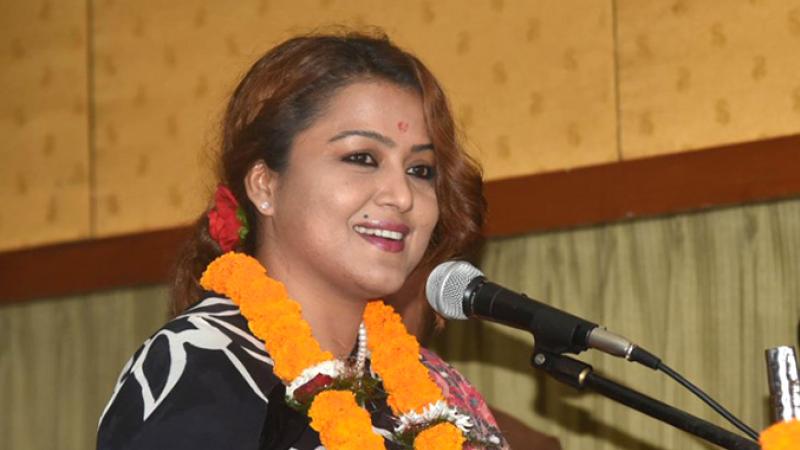 अभिनेत्री रेखा थापाको नाम मोरङ्ग ३ बाट सिफारिस